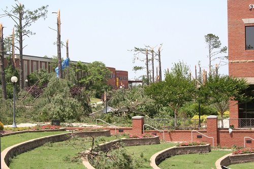 Amphitheater Damage